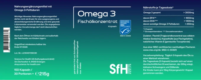 Omega 3 Kapseln – Bild 2