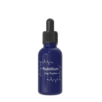 Rubidium Flasche